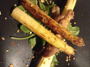 Gefrituurde Asperges